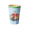 Gobelet haut Snoopy / Bleu