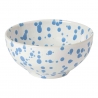 Grand bol Moucheté bleu