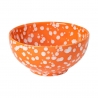 Grand bol Moucheté orange