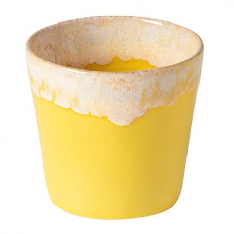 Tasse Lungo en céramique / Jaune