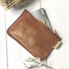 Porte-monnaie Pailleté Caramel