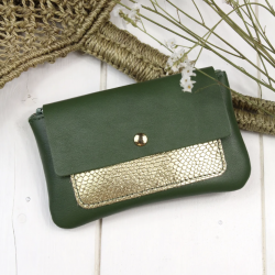 Porte-monnaie Mon Essentiel / Vert agave
