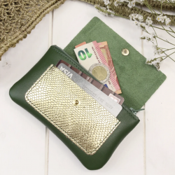Porte-monnaie Mon Essentiel / Vert agave