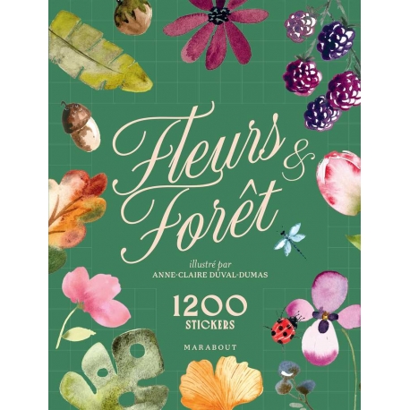 Stickers book / Fleurs et Forêt