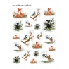 Stickers book / Fleurs et Forêt