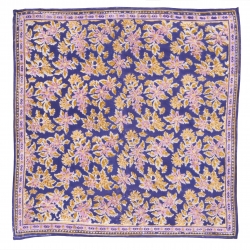 Petit foulard indien / Arya indigo