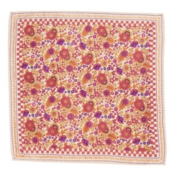 Petit foulard indien / Amaia bois de rose