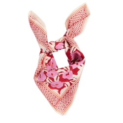 Petit foulard indien / Chunni bordeaux