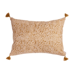 Housse de coussin / Kamala absinthe
