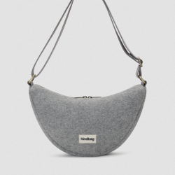 Sac banane Andrea / Laine anthracite