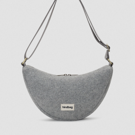 Sac banane Andrea / Laine anthracite