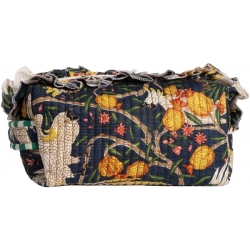 Trousse de toilette à volants / Blue bird