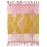 Grand plaid Lilas