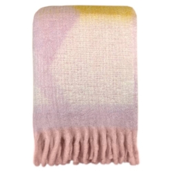 Grand plaid Lilas