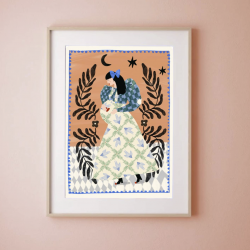 Affiche Femme enceinte / Carole Hillman