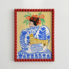 Affiche Dame à la poule d'or / Carole Hillman