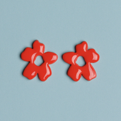 Boucles Red flower