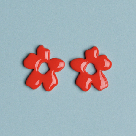 Boucles Red flower