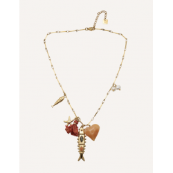 Collier Breloques Poisson