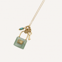 Collier Breloques Cadenas