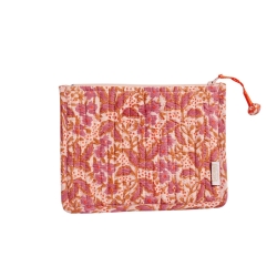 Pochette en blockprint / Nalini rose
