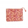 Pochette en blockprint / Nalini rose