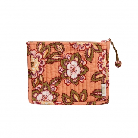 Pochette en blockprint / Jakarta sakura