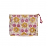 Pochette en blockprint / Pravar cassis