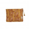 Pochette en blockprint / Anjali desert