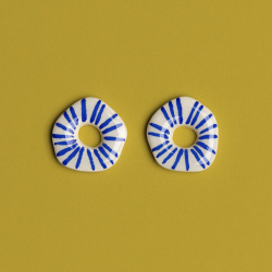Boucles Donut / Blue lines
